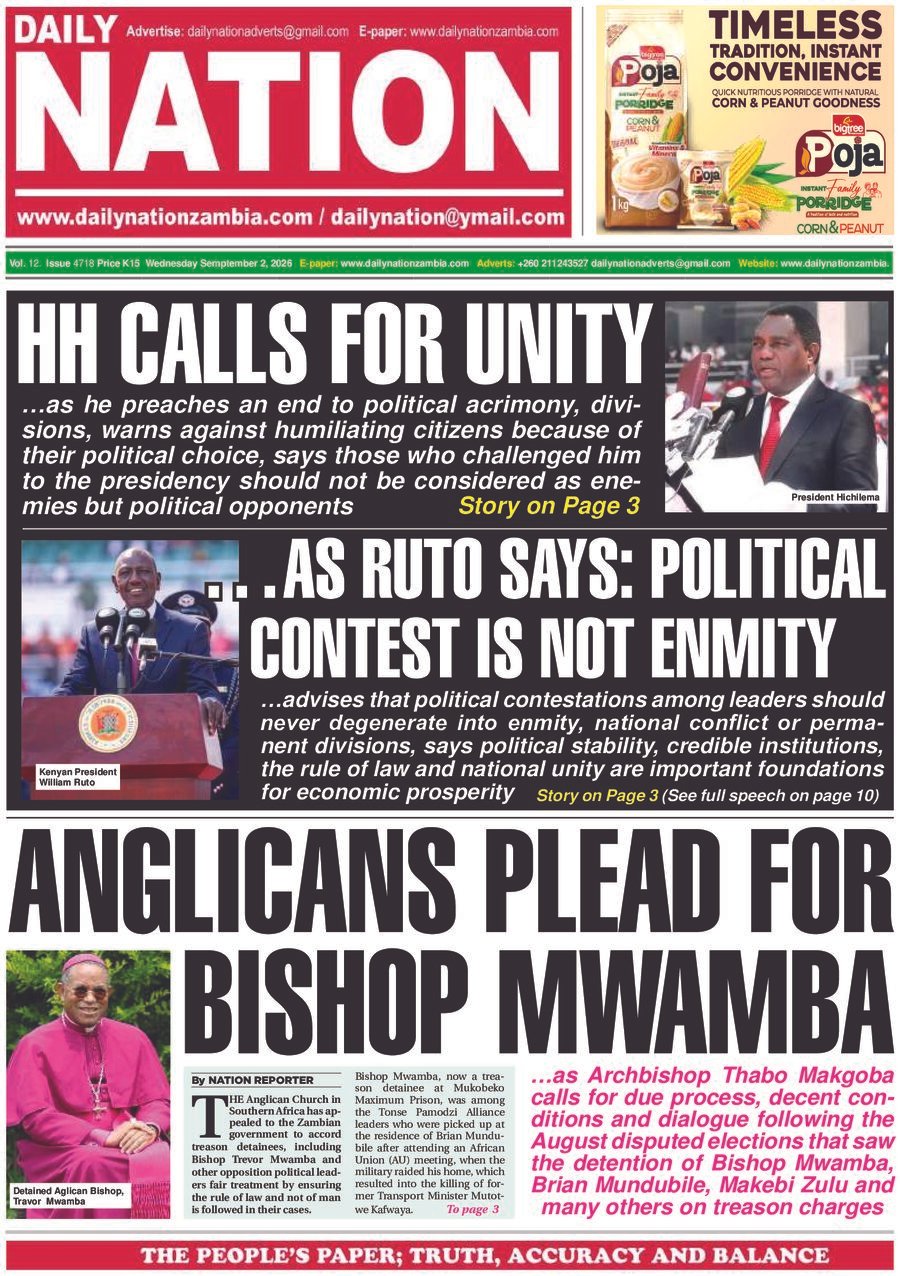 WEDNESDAY 02 SEPT 2026