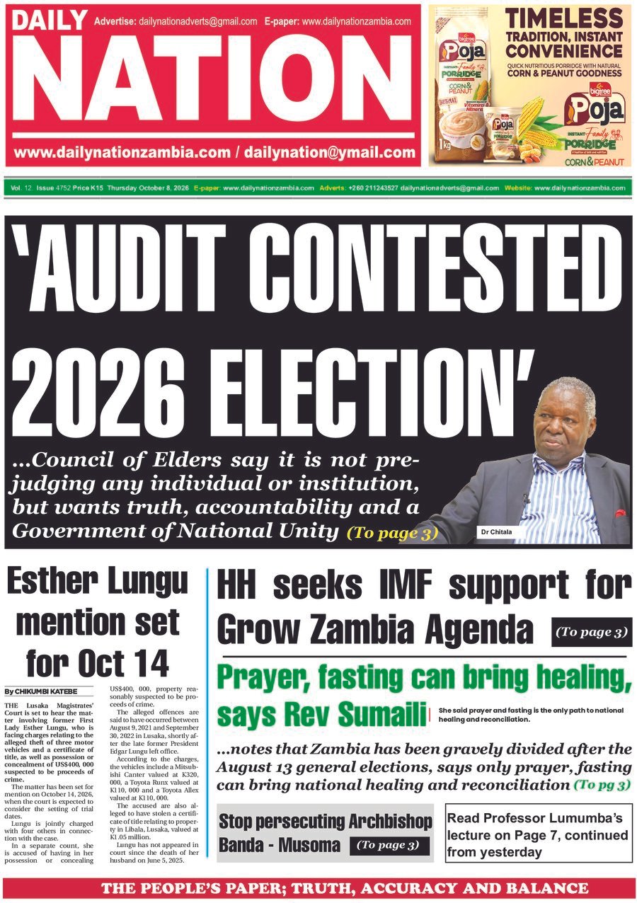 Thursday 08 October 2026